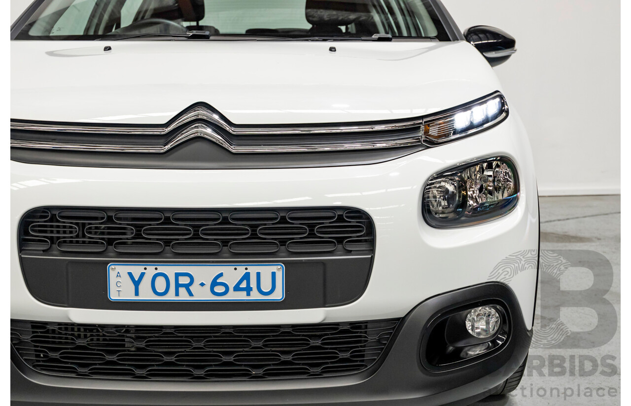 3/2020 Citroen C3 Shine B618 MY20 4d Hatchback White Turbo 1.2L
