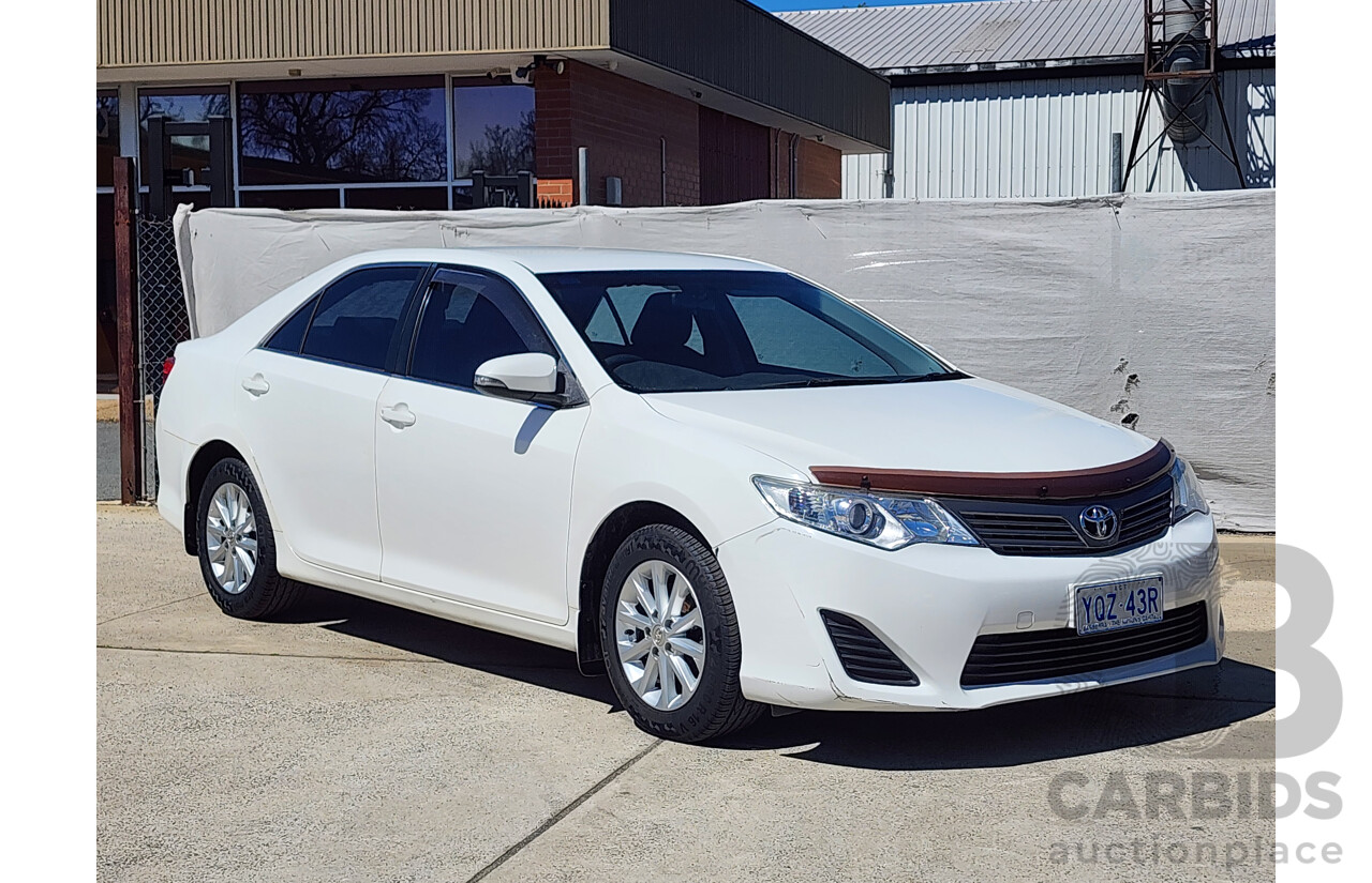 08/2013 Toyota Camry Altise ASV50R 4d Sedan White 2.5L