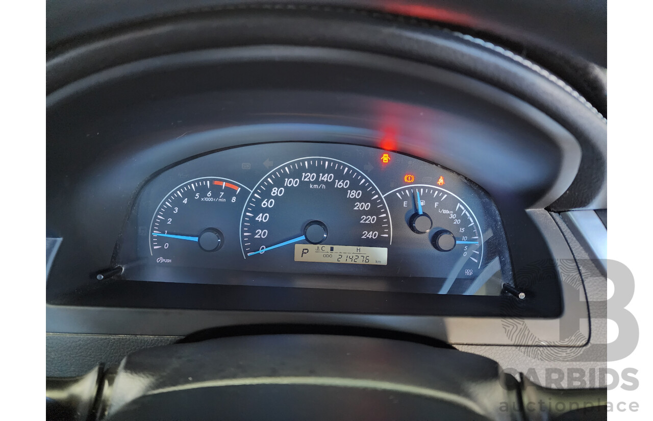 08/2013 Toyota Camry Altise ASV50R 4d Sedan White 2.5L