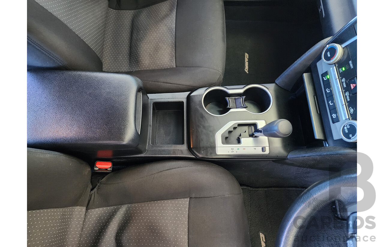 08/2013 Toyota Camry Altise ASV50R 4d Sedan White 2.5L