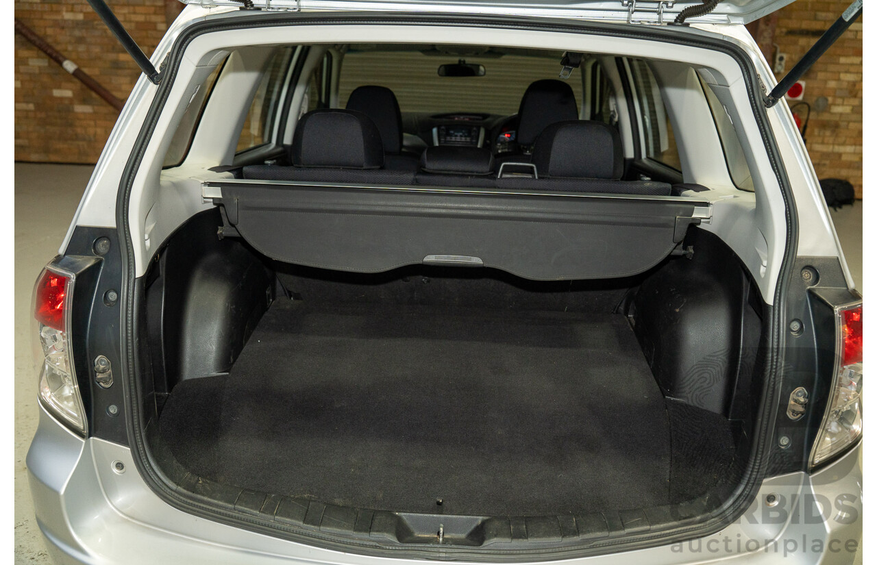 12/2011 Subaru Forester X AWD MY11 4d Wagon Silver 2.5L
