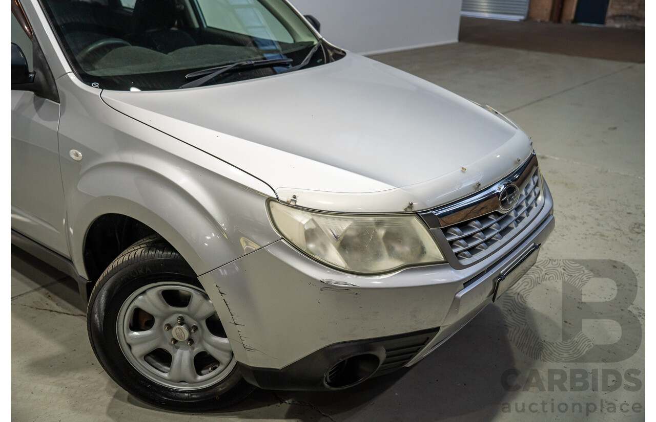 12/2011 Subaru Forester X AWD MY11 4d Wagon Silver 2.5L