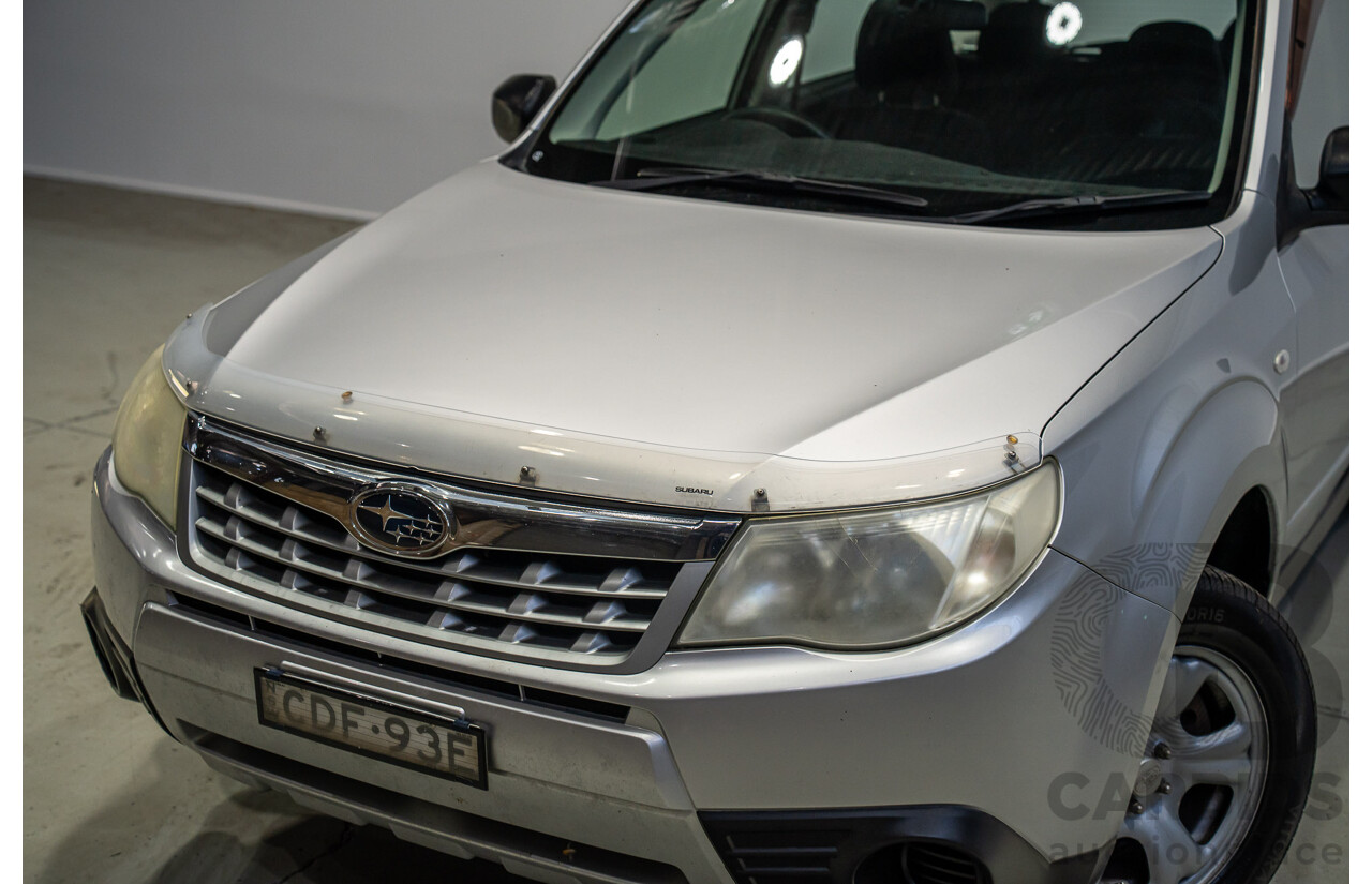 12/2011 Subaru Forester X AWD MY11 4d Wagon Silver 2.5L