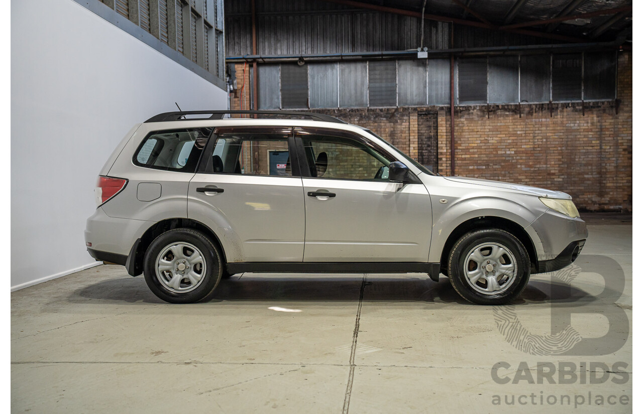 12/2011 Subaru Forester X AWD MY11 4d Wagon Silver 2.5L