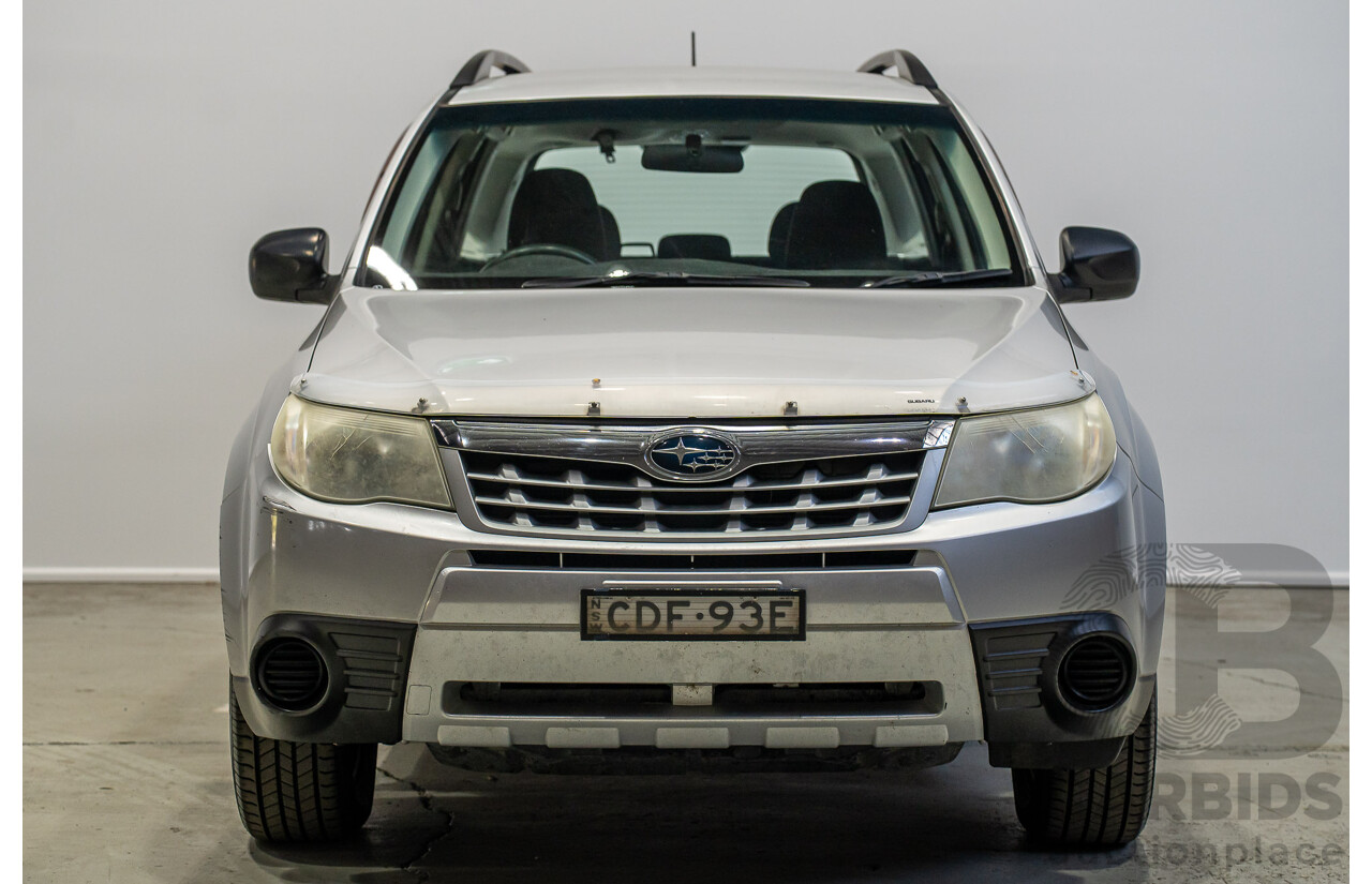 12/2011 Subaru Forester X AWD MY11 4d Wagon Silver 2.5L