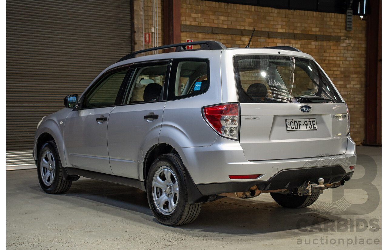12/2011 Subaru Forester X AWD MY11 4d Wagon Silver 2.5L