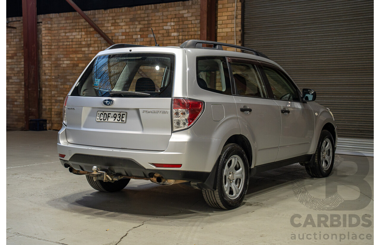 12/2011 Subaru Forester X AWD MY11 4d Wagon Silver 2.5L