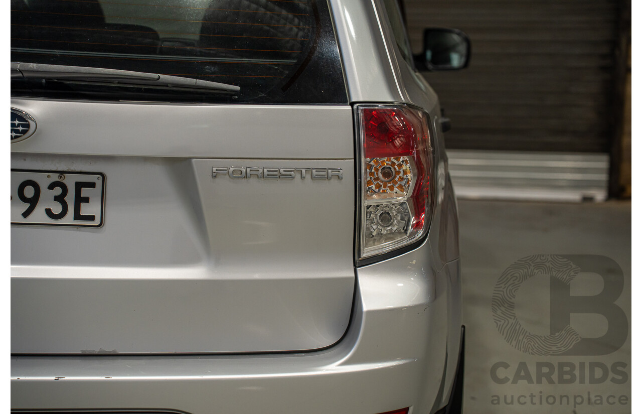 12/2011 Subaru Forester X AWD MY11 4d Wagon Silver 2.5L
