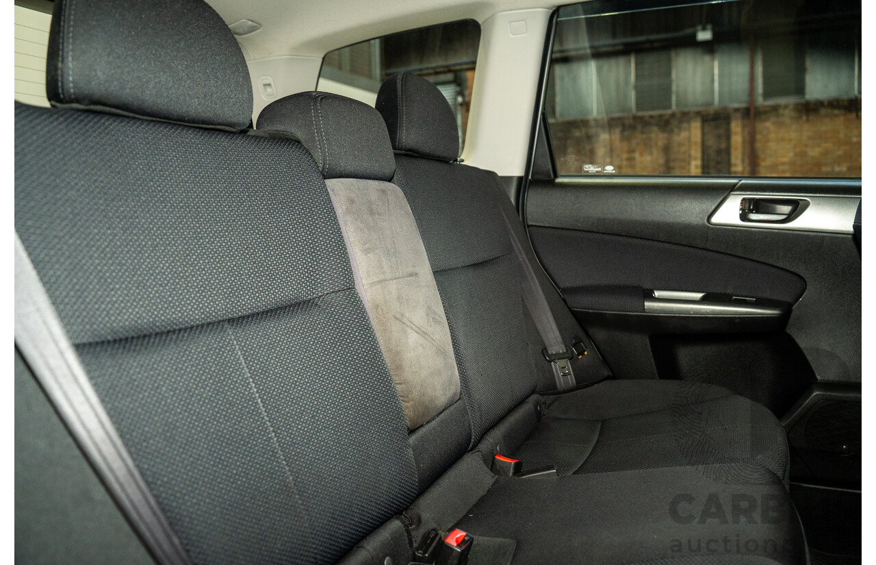 12/2011 Subaru Forester X AWD MY11 4d Wagon Silver 2.5L