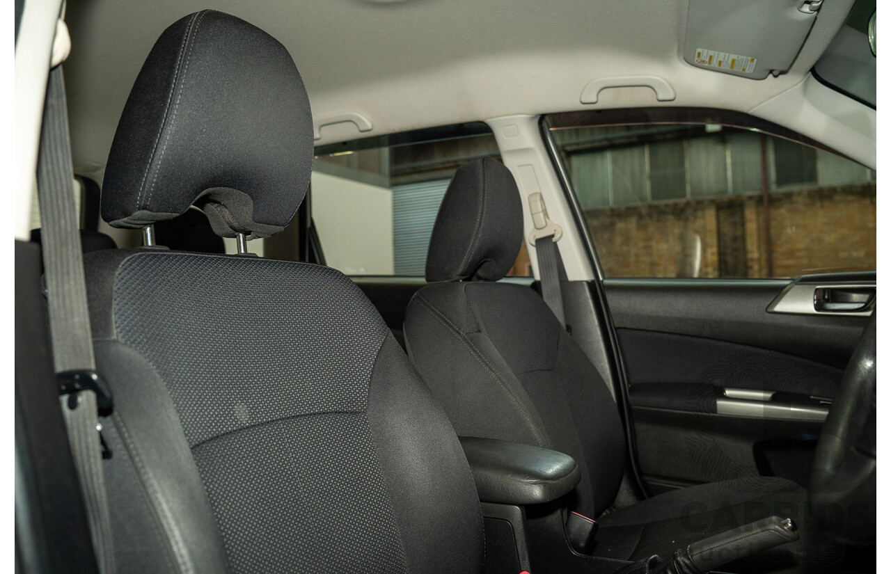 12/2011 Subaru Forester X AWD MY11 4d Wagon Silver 2.5L