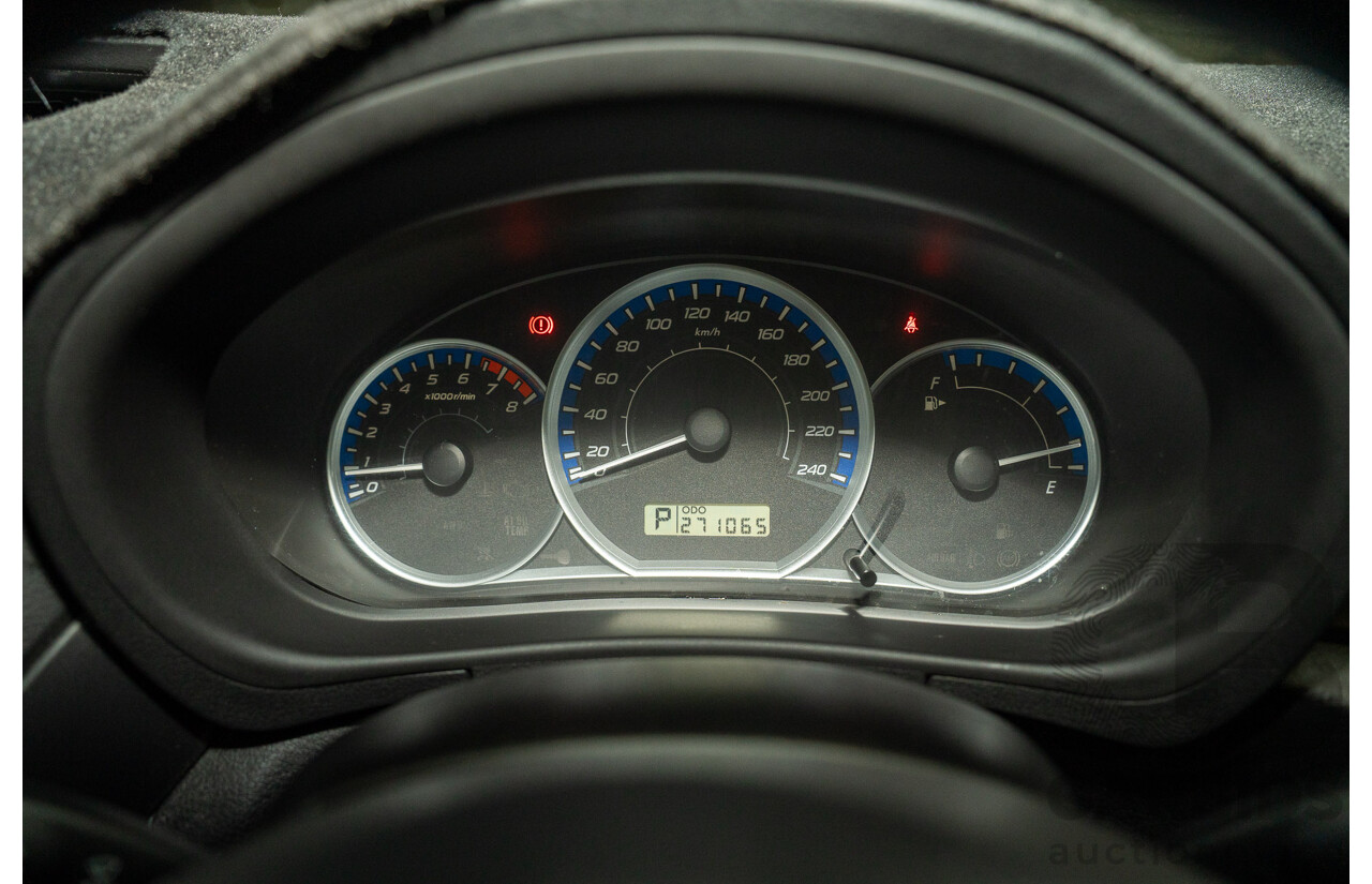 12/2011 Subaru Forester X AWD MY11 4d Wagon Silver 2.5L