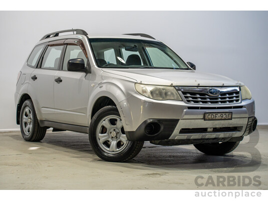 12/2011 Subaru Forester X AWD MY11 4d Wagon Silver 2.5L