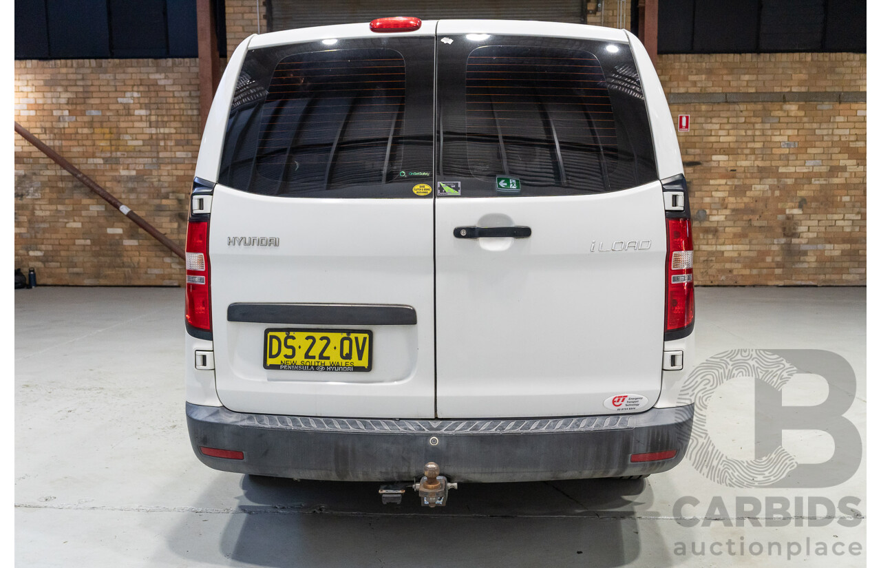 07/2010 Hyundai Iload (RWD) TQ 4D Van White 2.5L