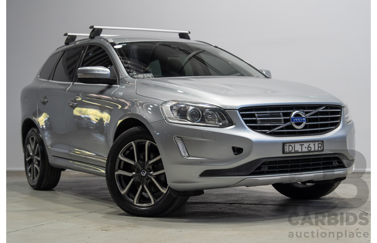 02/2017 Volvo XC60 D4 Luxury DZ MY17 4d Wagon Silver Twin Turbo Diesel 2.4L