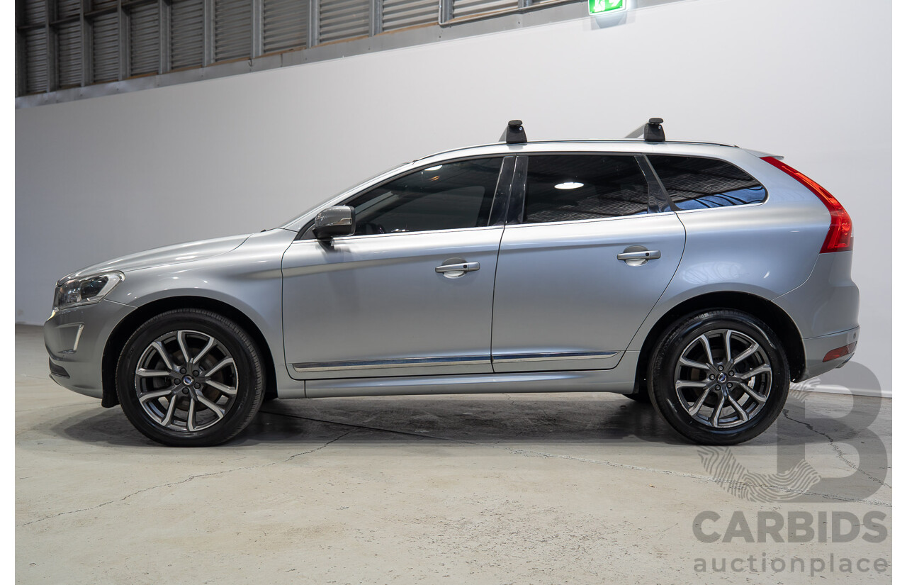 02/2017 Volvo XC60 D4 Luxury DZ MY17 4d Wagon Silver Twin Turbo Diesel 2.4L