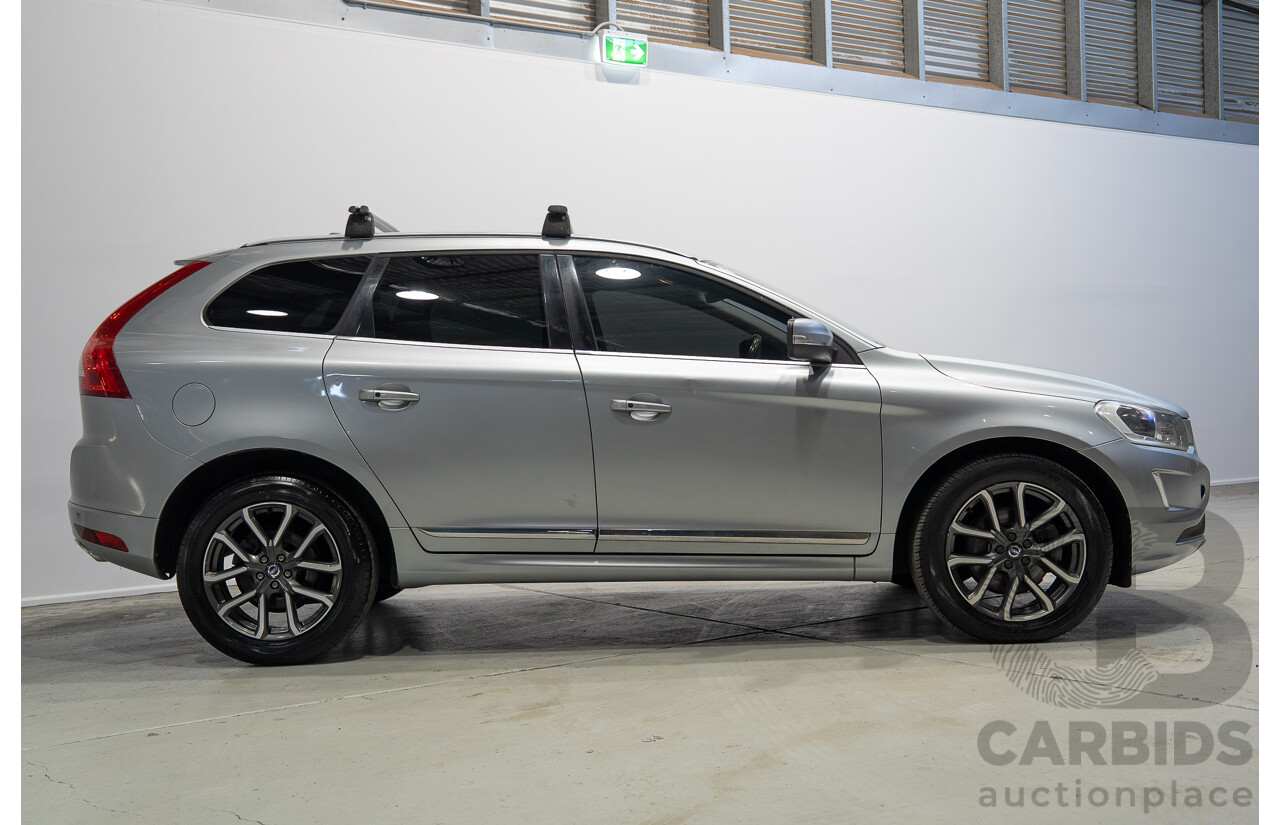 02/2017 Volvo XC60 D4 Luxury DZ MY17 4d Wagon Silver Twin Turbo Diesel 2.4L