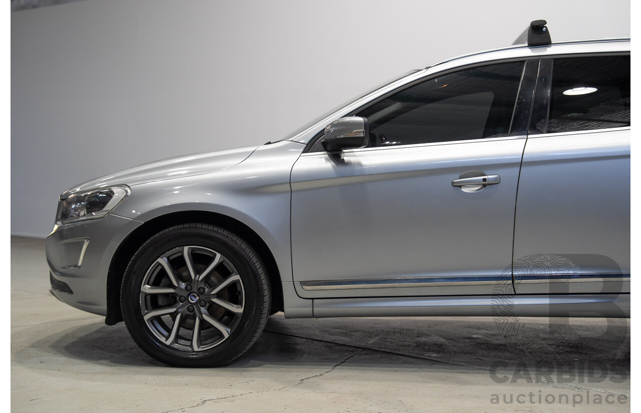 02/2017 Volvo XC60 D4 Luxury DZ MY17 4d Wagon Silver Twin Turbo Diesel 2.4L