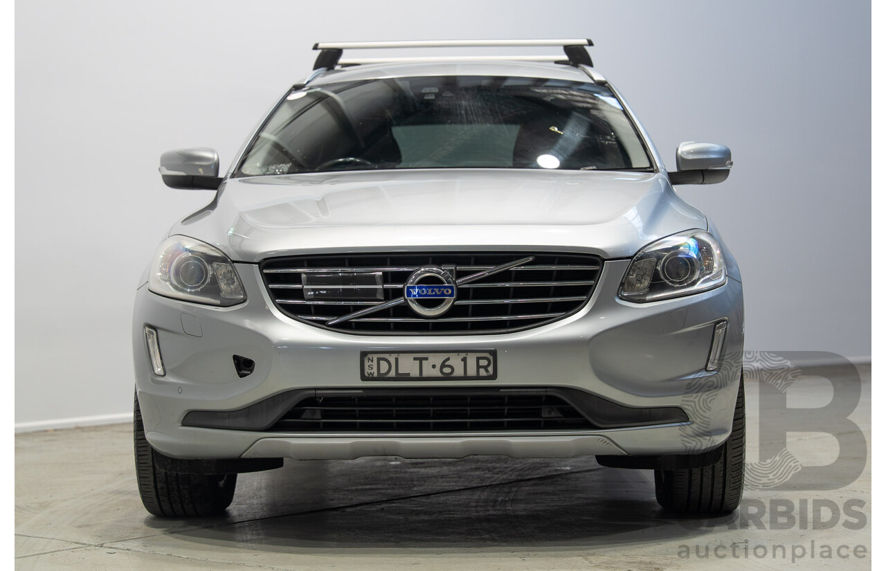 02/2017 Volvo XC60 D4 Luxury DZ MY17 4d Wagon Silver Twin Turbo Diesel 2.4L