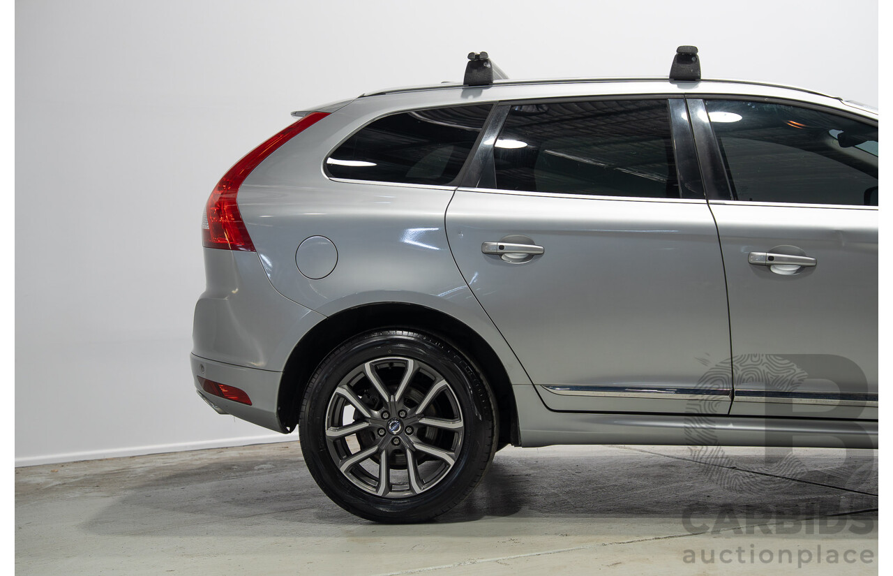 02/2017 Volvo XC60 D4 Luxury DZ MY17 4d Wagon Silver Twin Turbo Diesel 2.4L
