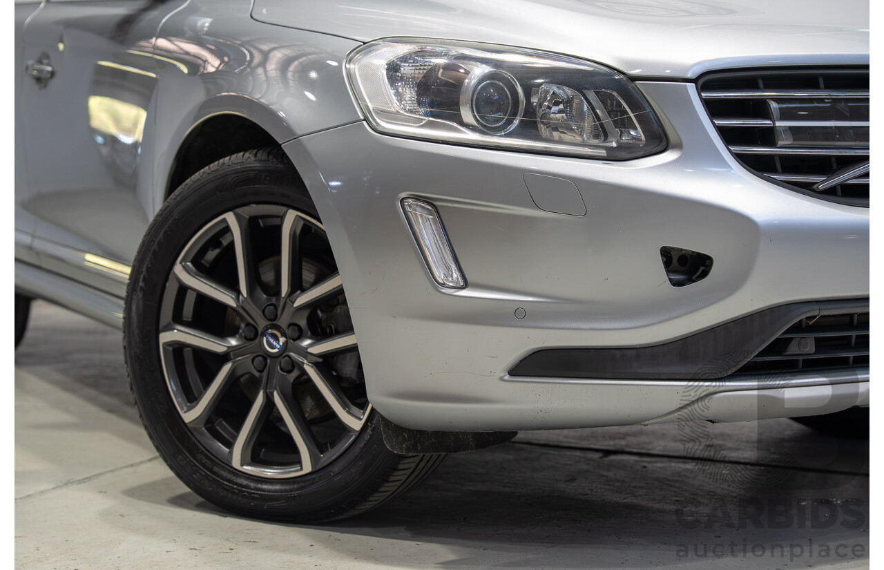 02/2017 Volvo XC60 D4 Luxury DZ MY17 4d Wagon Silver Twin Turbo Diesel 2.4L