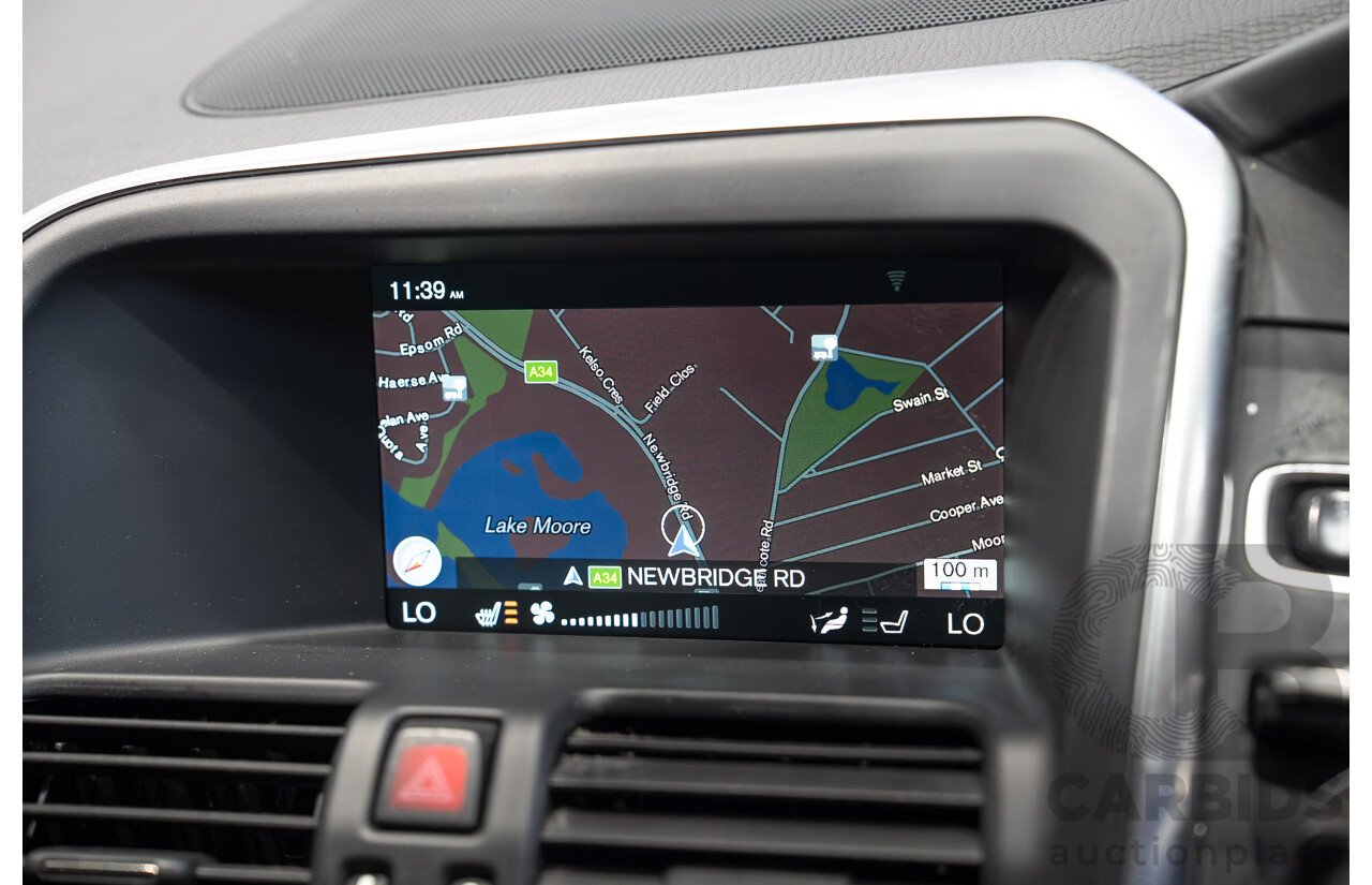 02/2017 Volvo XC60 D4 Luxury DZ MY17 4d Wagon Silver Twin Turbo Diesel 2.4L