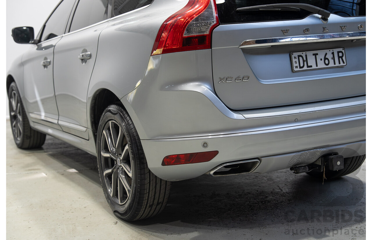 02/2017 Volvo XC60 D4 Luxury DZ MY17 4d Wagon Silver Twin Turbo Diesel 2.4L