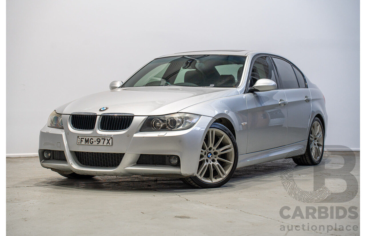 06/2008 BMW 320i Executive E90 08 Upgrade 4d Sedan Silver 2.0L