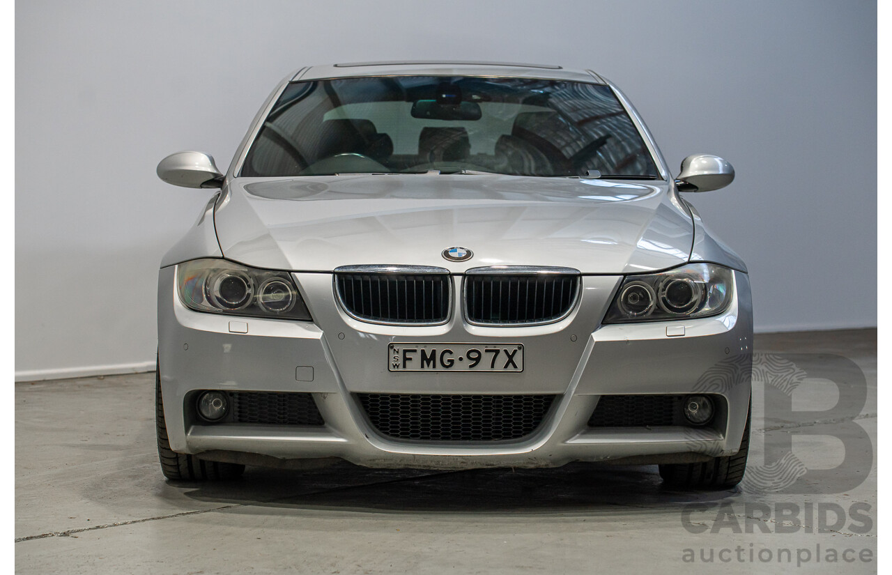 06/2008 BMW 320i Executive E90 08 Upgrade 4d Sedan Silver 2.0L
