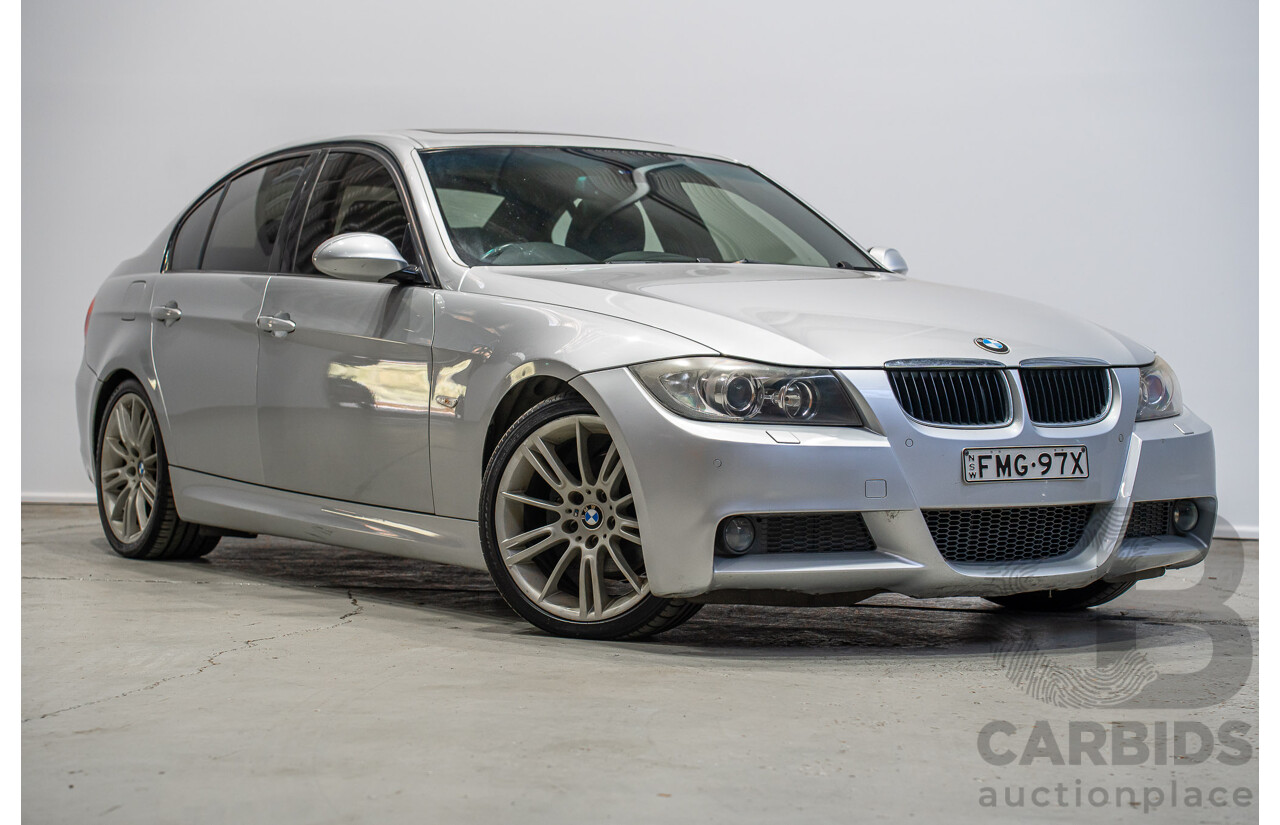 06/2008 BMW 320i Executive E90 08 Upgrade 4d Sedan Silver 2.0L