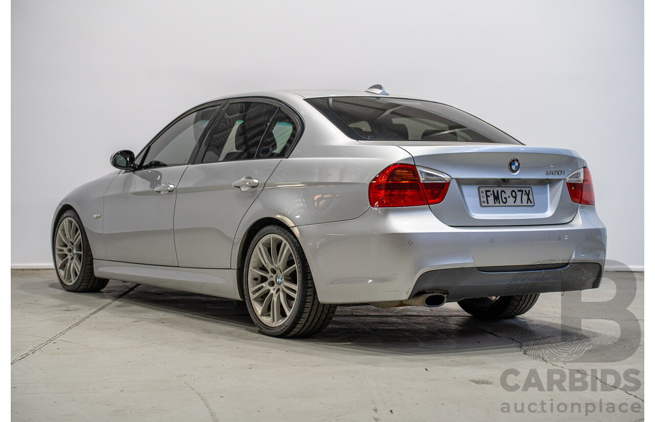 06/2008 BMW 320i Executive E90 08 Upgrade 4d Sedan Silver 2.0L