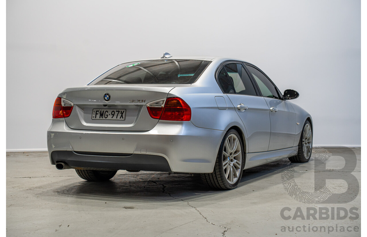 06/2008 BMW 320i Executive E90 08 Upgrade 4d Sedan Silver 2.0L