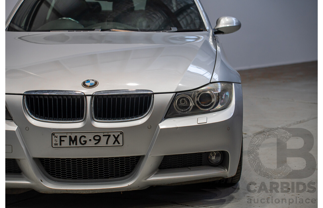 06/2008 BMW 320i Executive E90 08 Upgrade 4d Sedan Silver 2.0L