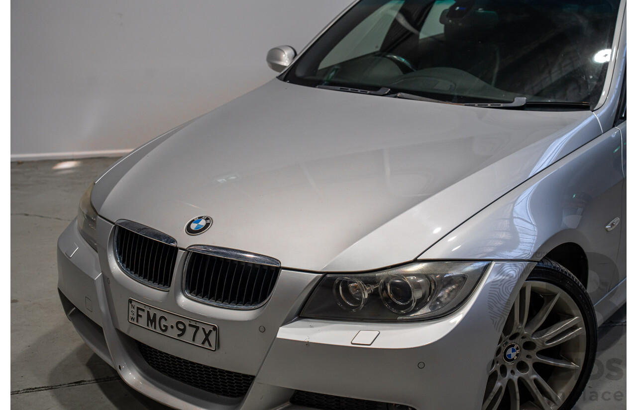 06/2008 BMW 320i Executive E90 08 Upgrade 4d Sedan Silver 2.0L