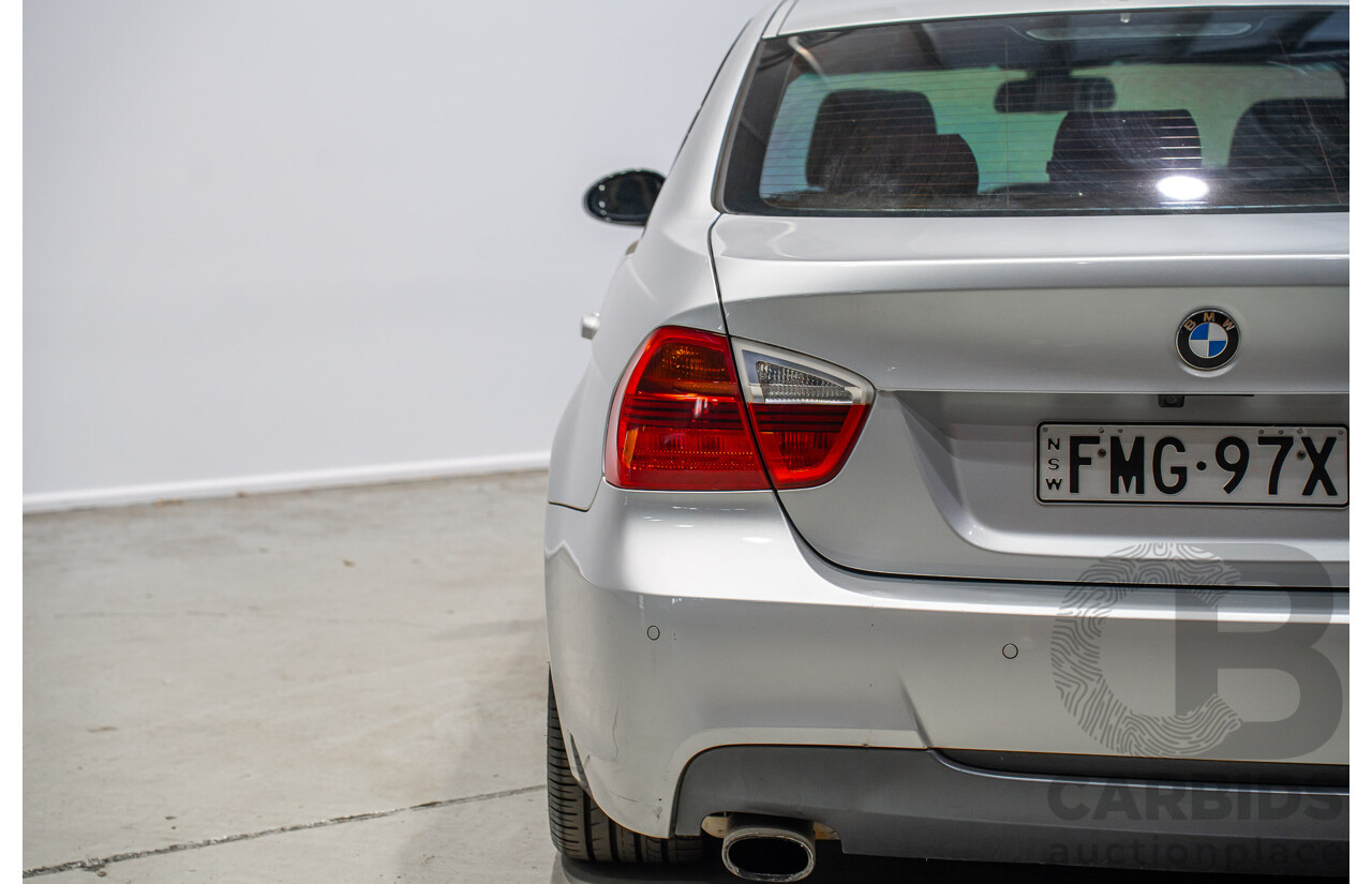 06/2008 BMW 320i Executive E90 08 Upgrade 4d Sedan Silver 2.0L