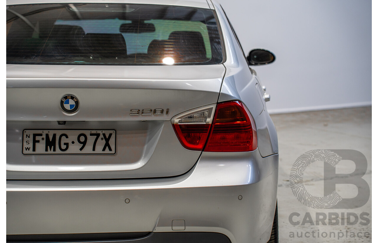 06/2008 BMW 320i Executive E90 08 Upgrade 4d Sedan Silver 2.0L