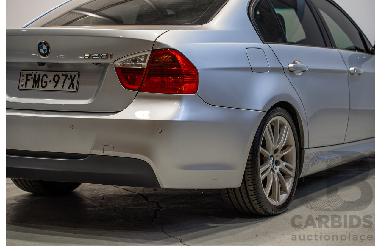 06/2008 BMW 320i Executive E90 08 Upgrade 4d Sedan Silver 2.0L