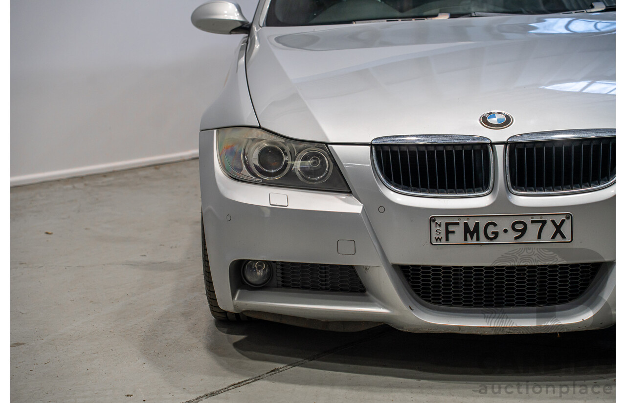 06/2008 BMW 320i Executive E90 08 Upgrade 4d Sedan Silver 2.0L
