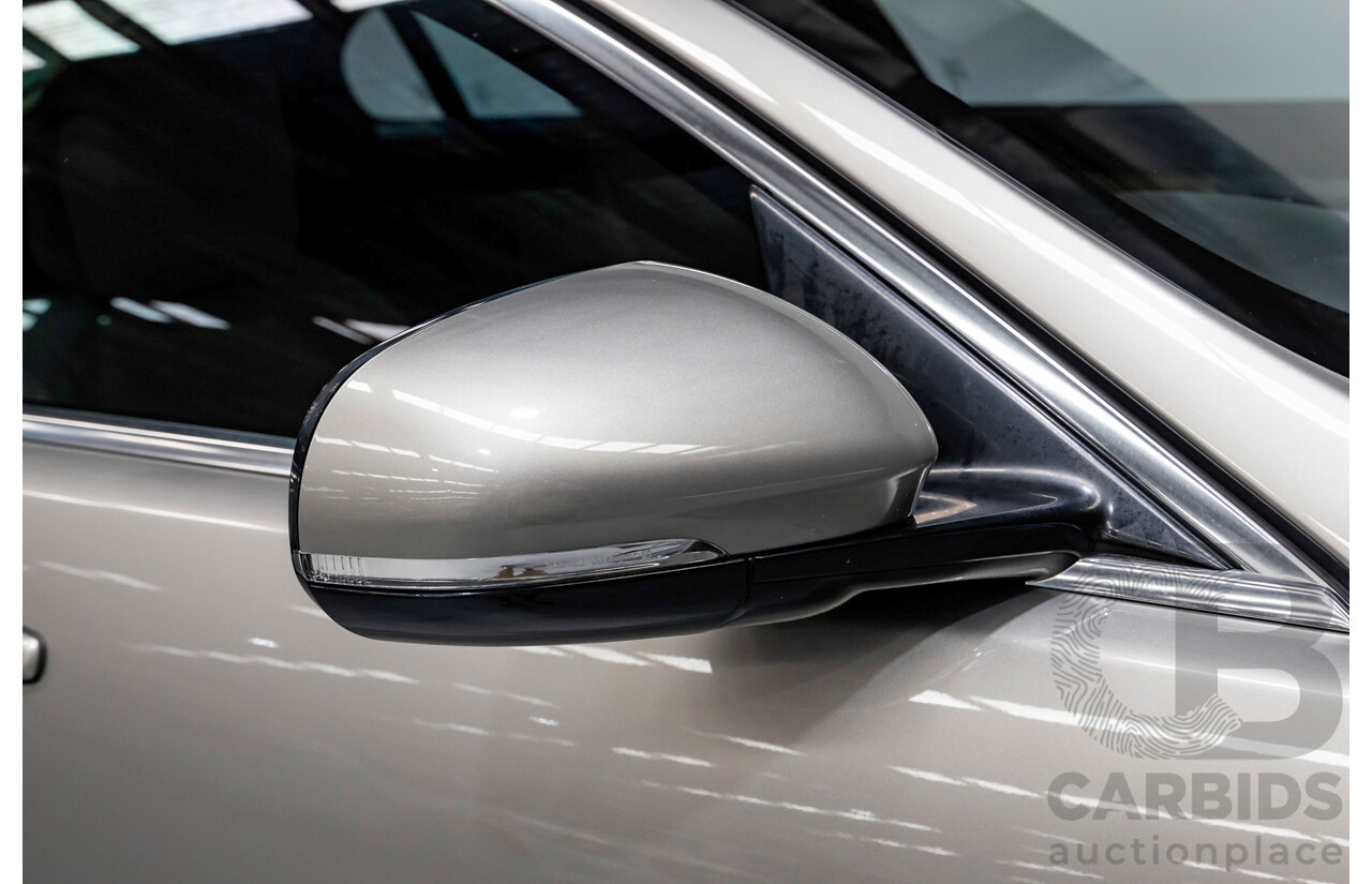 2013 Jaguar XF 2.0 Luxury MY13 4d Sedan Cashmere Gold Turbo 2.0L