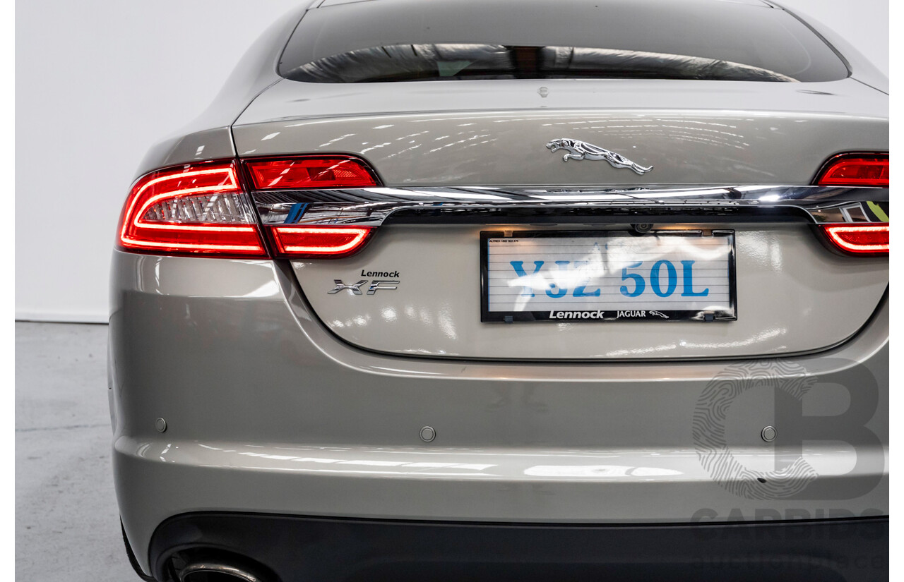 2013 Jaguar XF 2.0 Luxury MY13 4d Sedan Cashmere Gold Turbo 2.0L