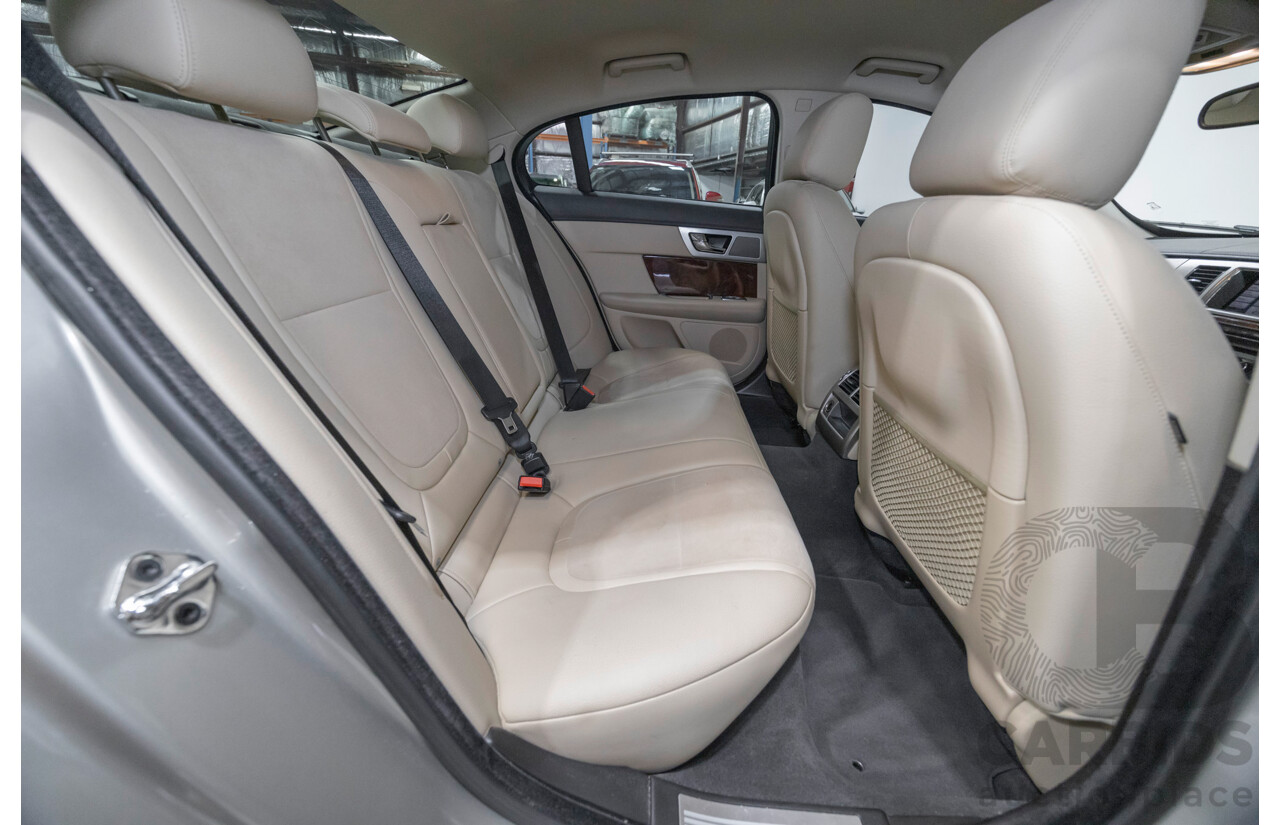 2013 Jaguar XF 2.0 Luxury MY13 4d Sedan Cashmere Gold Turbo 2.0L