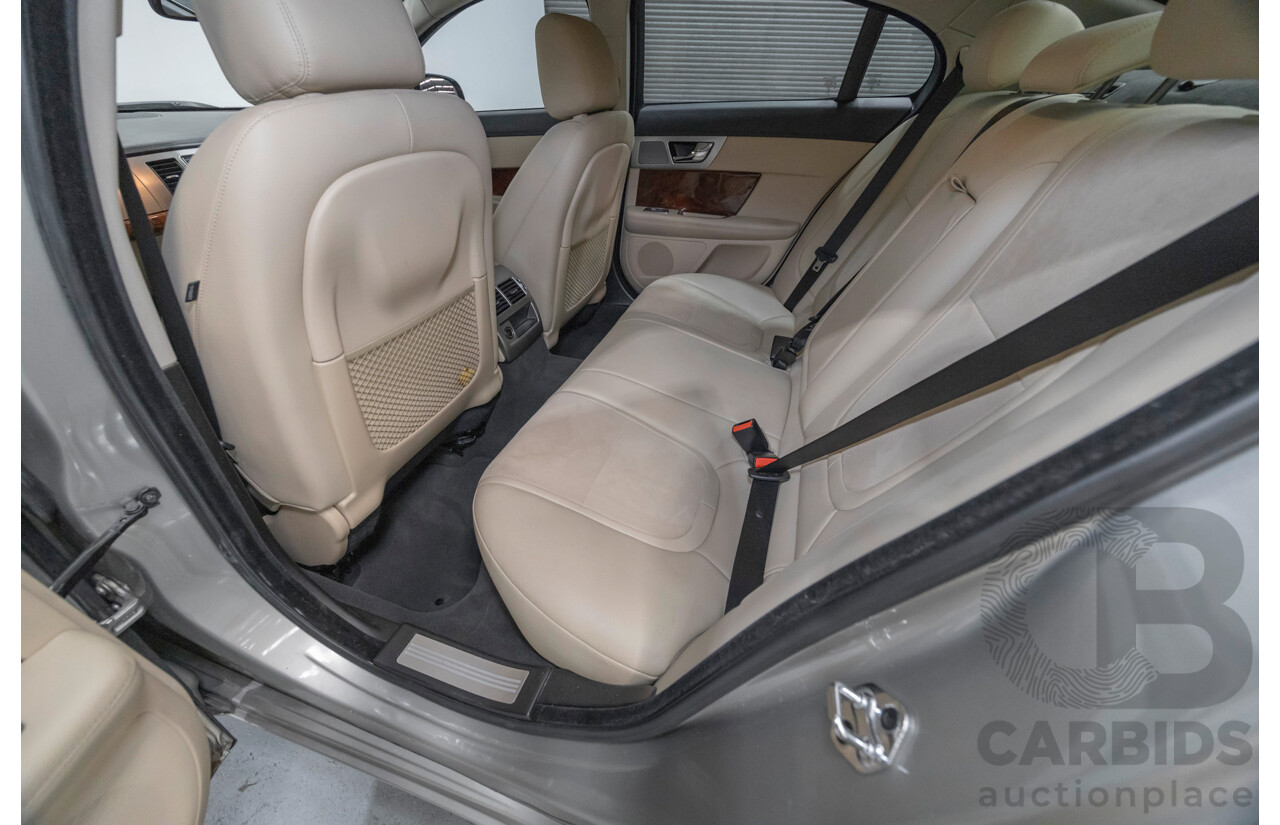 2013 Jaguar XF 2.0 Luxury MY13 4d Sedan Cashmere Gold Turbo 2.0L