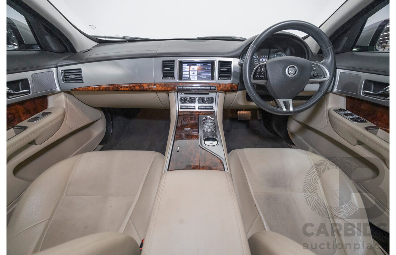 2013 Jaguar XF 2.0 Luxury MY13 4d Sedan Cashmere Gold Turbo 2.0L