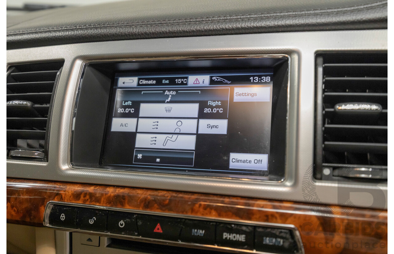 2013 Jaguar XF 2.0 Luxury MY13 4d Sedan Cashmere Gold Turbo 2.0L