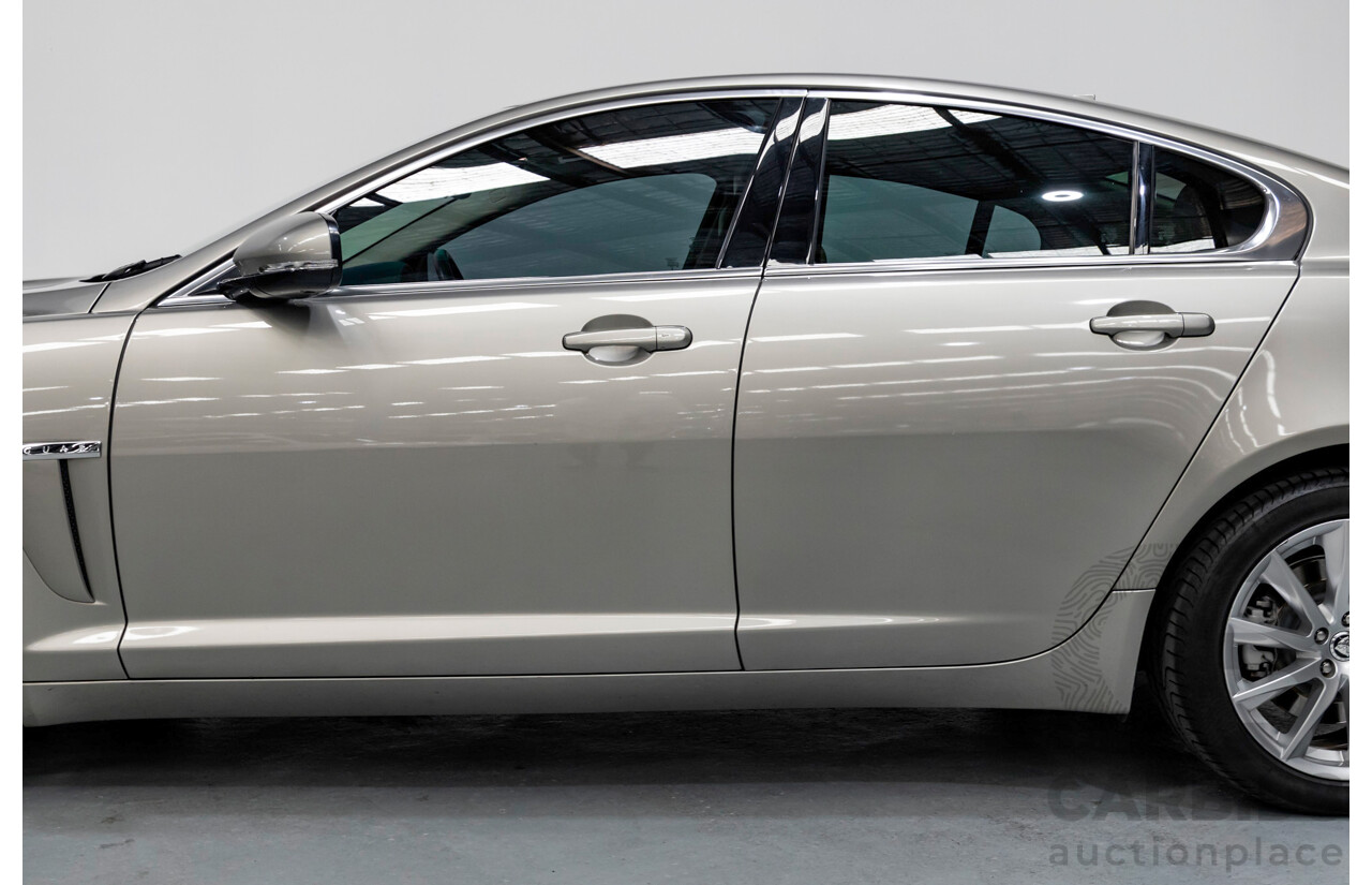 2013 Jaguar XF 2.0 Luxury MY13 4d Sedan Cashmere Gold Turbo 2.0L