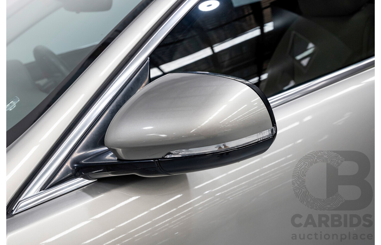2013 Jaguar XF 2.0 Luxury MY13 4d Sedan Cashmere Gold Turbo 2.0L