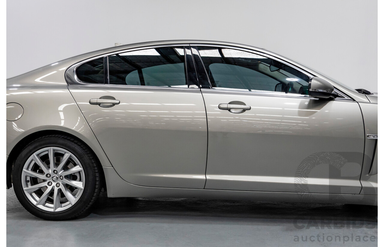 2013 Jaguar XF 2.0 Luxury MY13 4d Sedan Cashmere Gold Turbo 2.0L