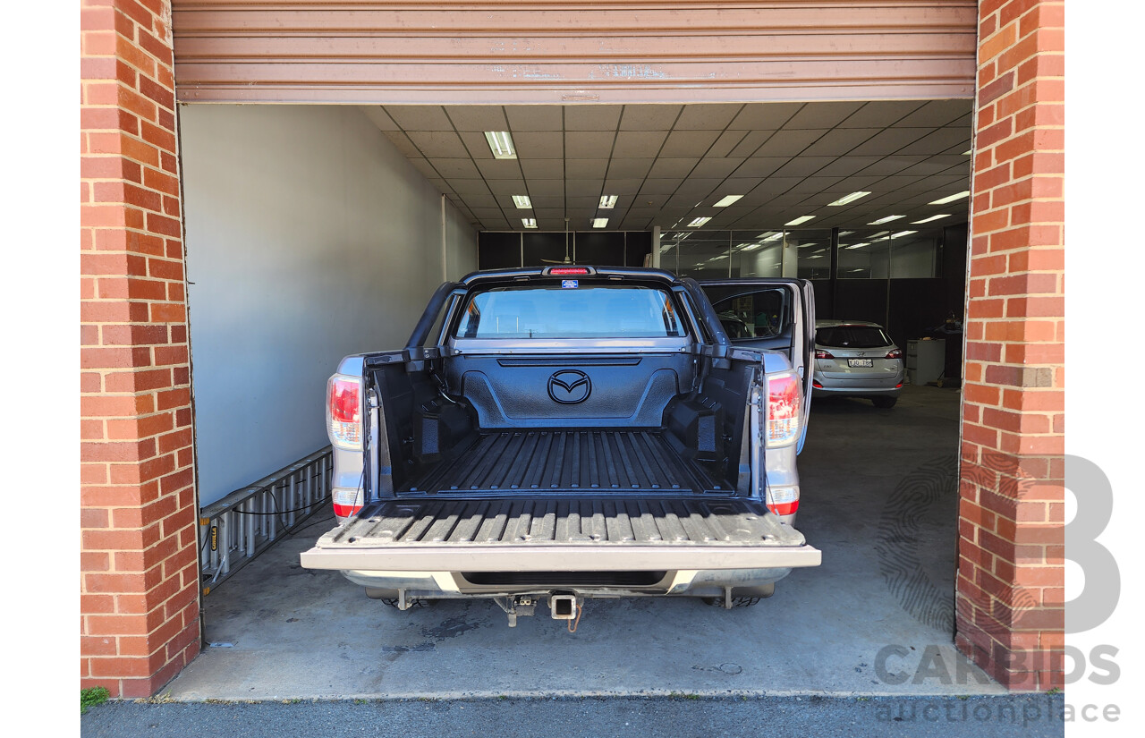 08/2012 Mazda Bt50 GT (4x4) Dual Cab Utility Grey 3.2L