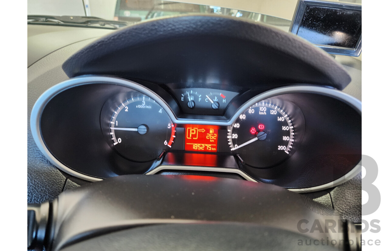 08/2012 Mazda Bt50 GT (4x4)  Dual Cab Utility Grey 3.2L