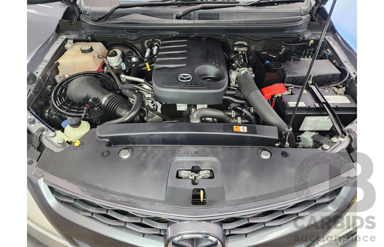 08/2012 Mazda Bt50 GT (4x4)  Dual Cab Utility Grey 3.2L