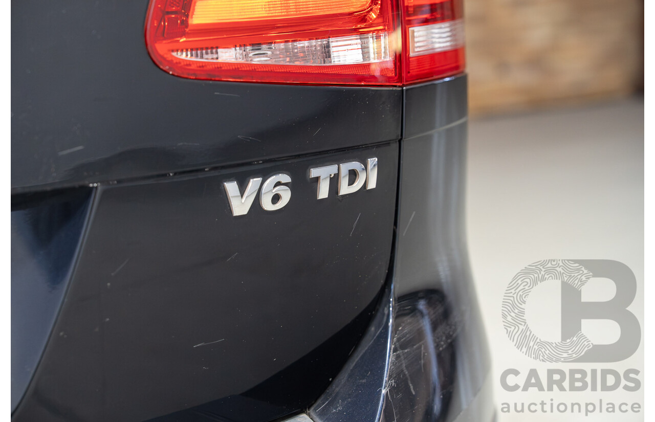 03/2018 Volkswagen Touareg 150 TDI Element 7P MY18 4d Wagon Blue Turbo Diesel 3.0L